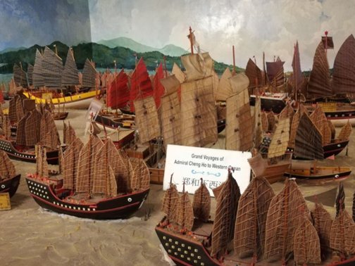 郑和七次航行路线