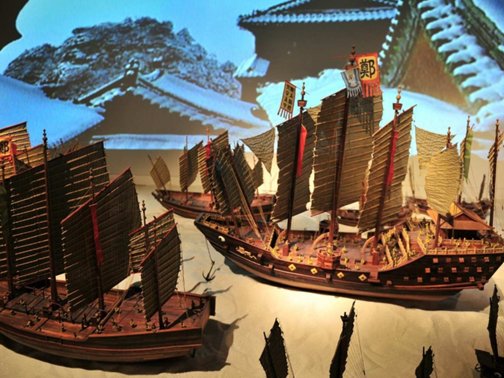 郑和七次航行路线