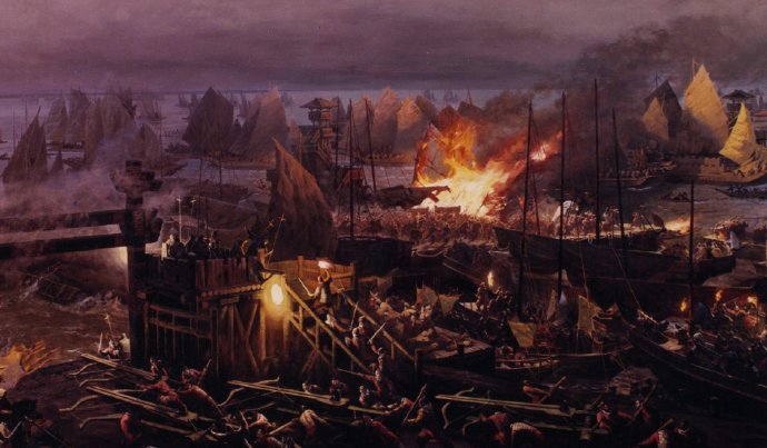 赤壁之战的黄盖给曹操写的那封信的内容是什么简略点.