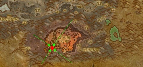 魔兽世界火焰之地副本的入口在哪里？