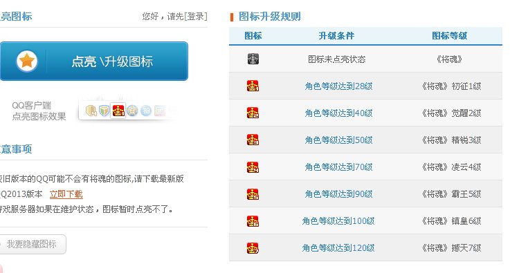 qq将魂图标怎么点亮