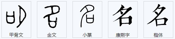 名的繁体字怎么写