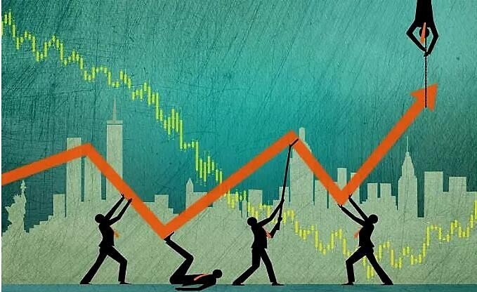 股票急涨慢跌，这是什么意思？求解答。