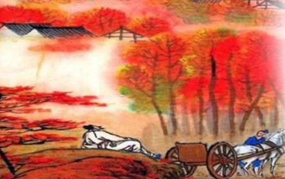 树红树绿高低影，烟淡烟浓远近秋是什么意思？