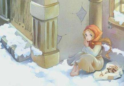 求那个好像是卖核弹的小女孩的故事的图片 那段文字也行 我就记得最后是小女孩按下了核弹按钮 那一天