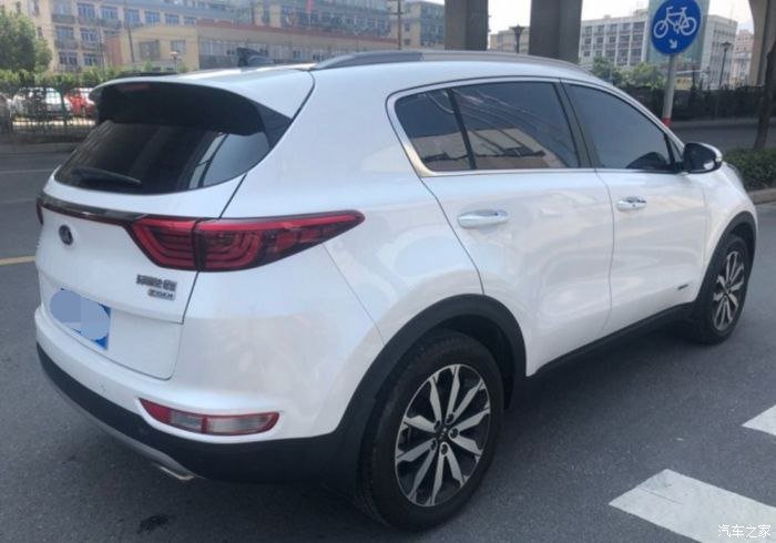 我的起亚KX5用车感受,加老司机测评,付改氙气灯