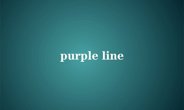 purple line