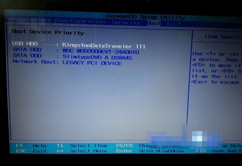 戴尔d620笔记本BOIS怎么设置启动项
