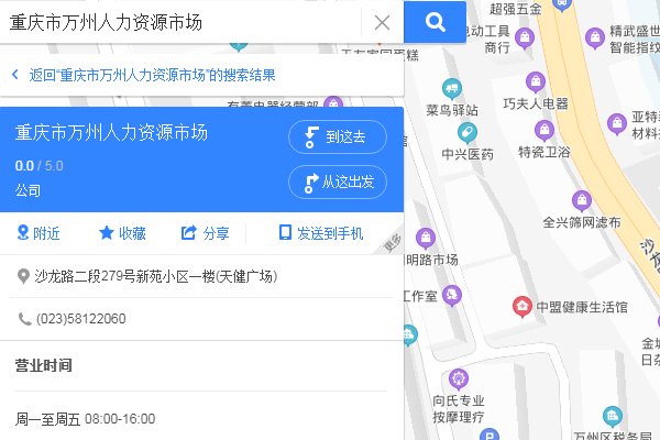 重庆的人才市场有哪些?在哪里?怎么走?