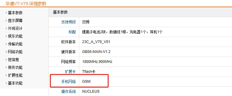 谁华唐VT-V79洪福是几g手机，因为联通关闭2g了，所以老年机不知道能不能用