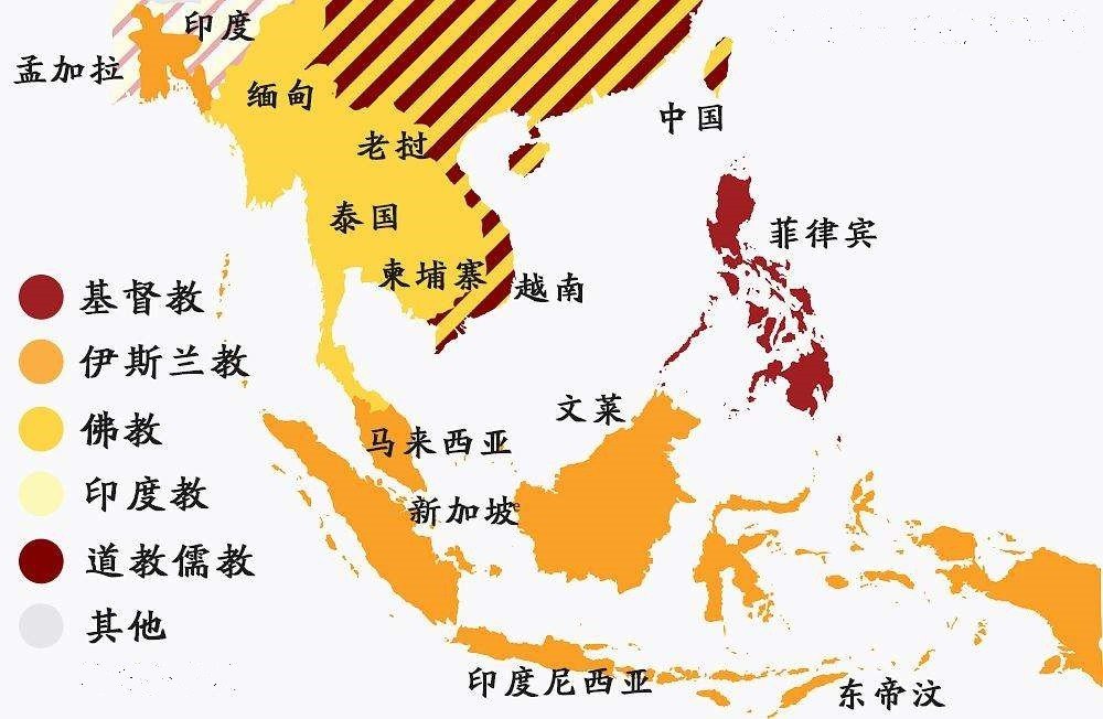 东南亚有哪些国家和地区？
