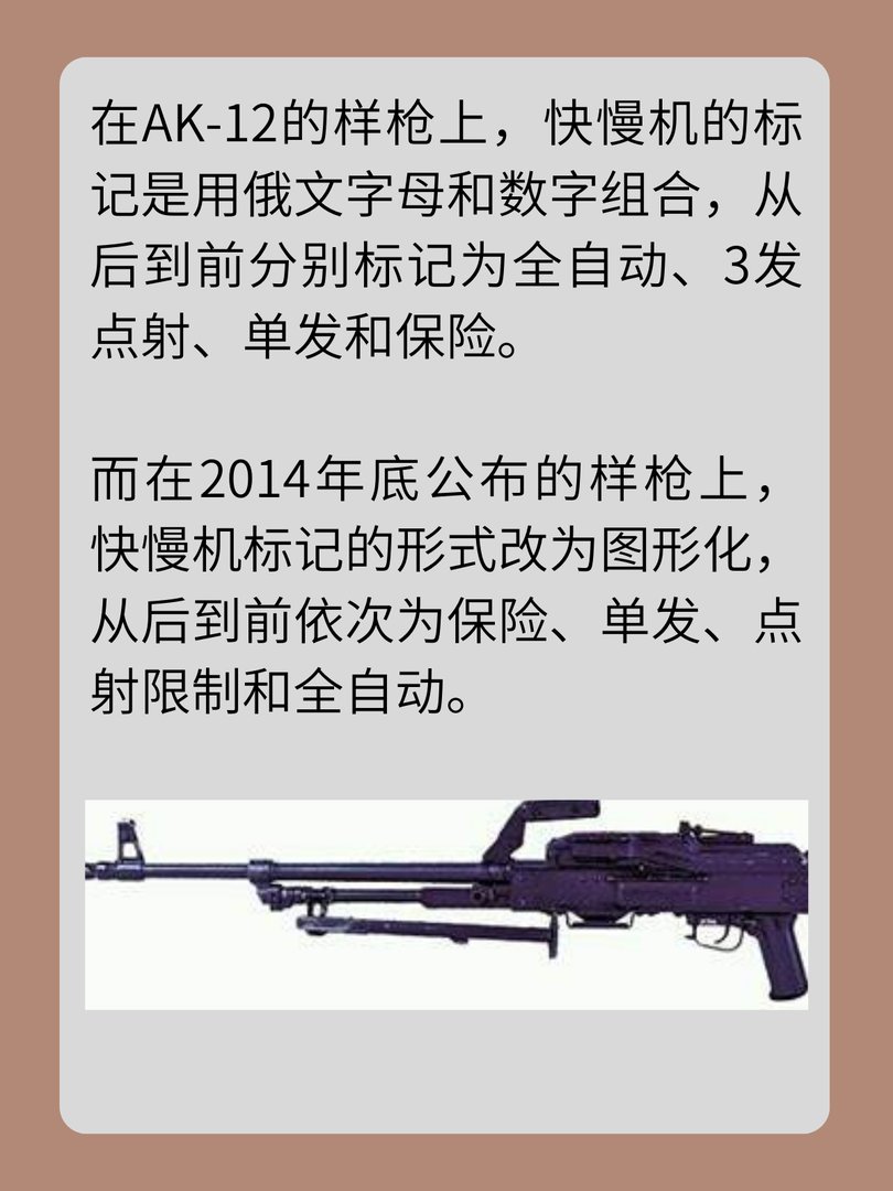 轻武器科普之AK200AK12