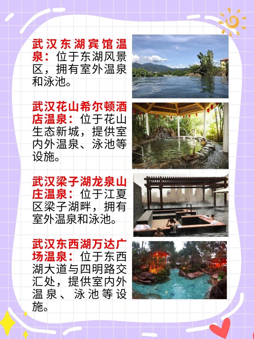 武汉泡温泉的地方有哪些