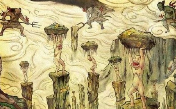 谁知道，传说中十八层地狱，分别叫什么名字