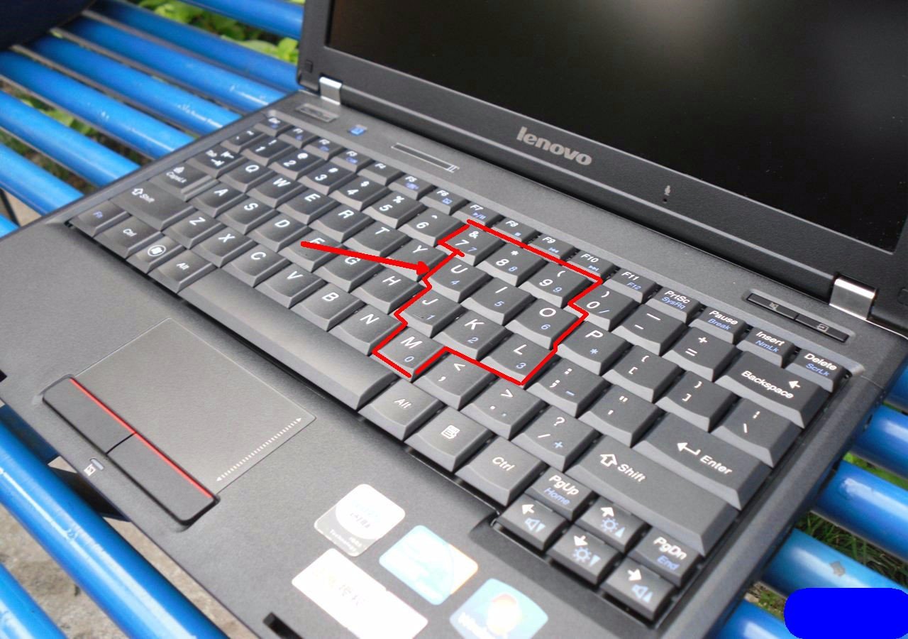 笔记本电脑如何解锁数字键盘？