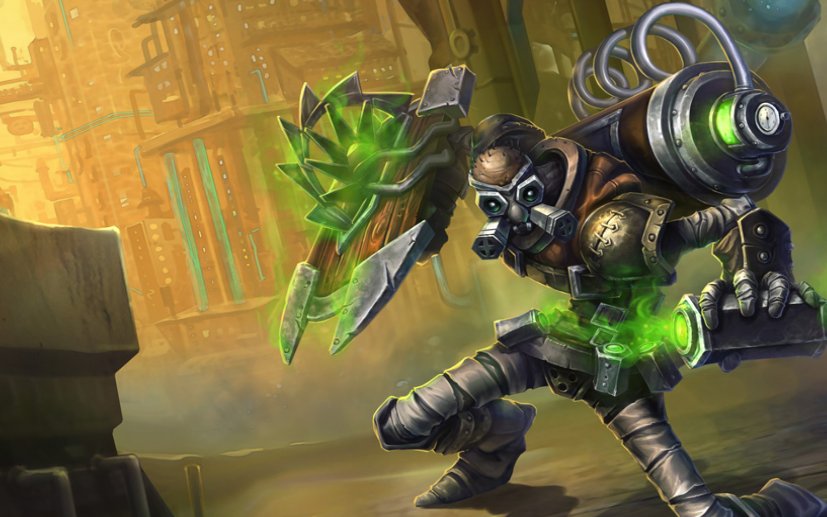 lol炼金术师机械污染有没有特效