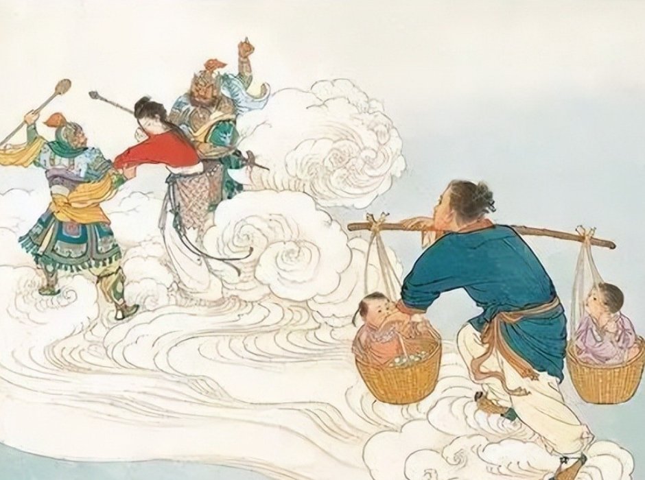 牛郎织女连环画怎么画八张