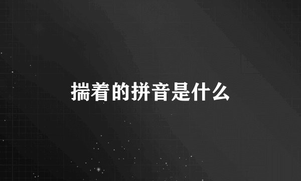 揣着的拼音是什么