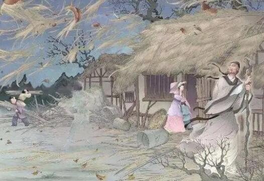 茅屋为秋风所破歌的拼音怎么拼