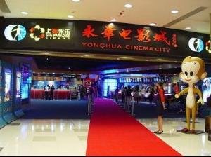 永华电影城的影城构成