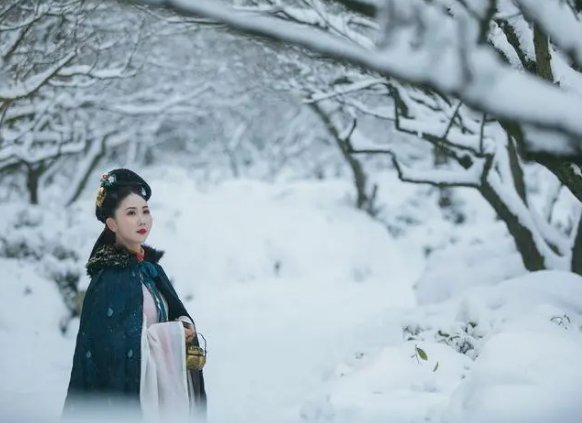 今朝若能同赏雪，此生也算共白头。下一句是什么？