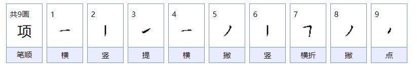 项目的项怎么拼音