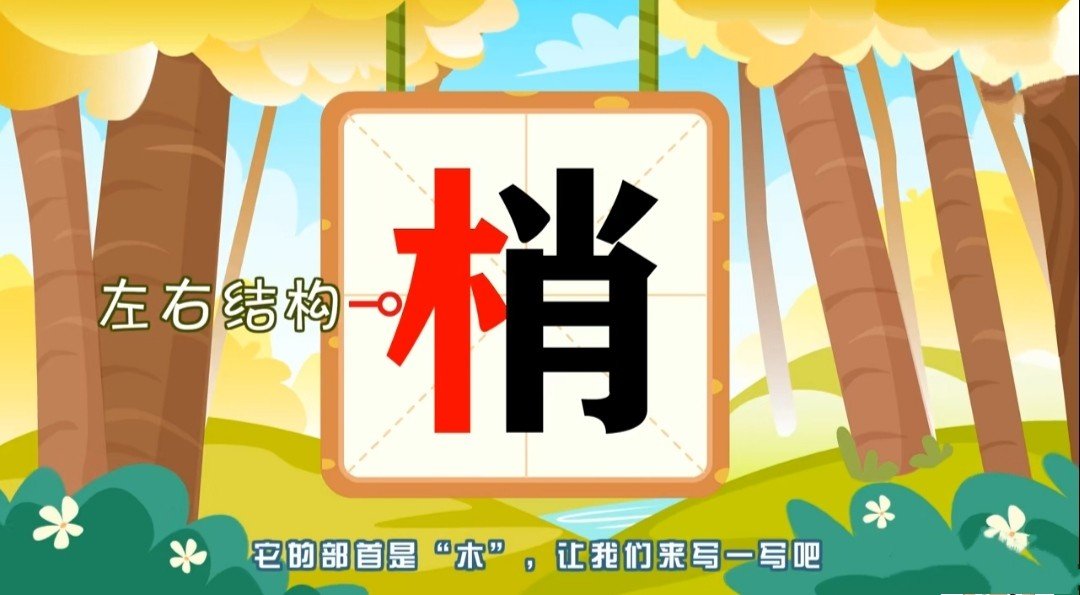 梢的组词和拼音