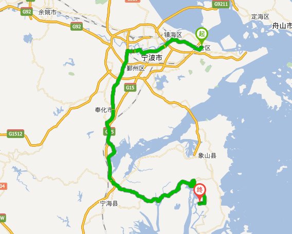 从宁波北仑区到象山县影视城怎么走