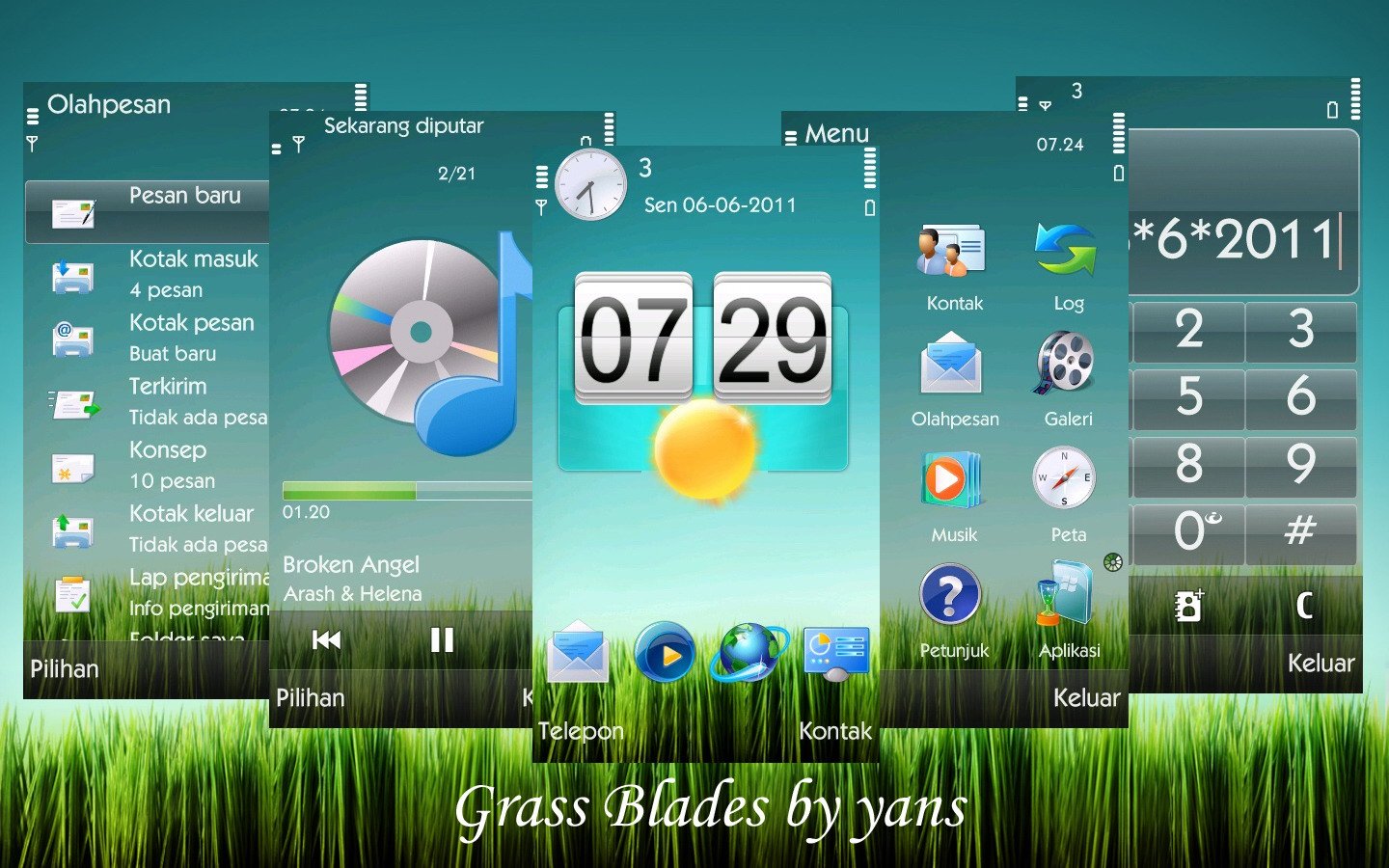 塞班s60v5和s60v3长什么样,求图片