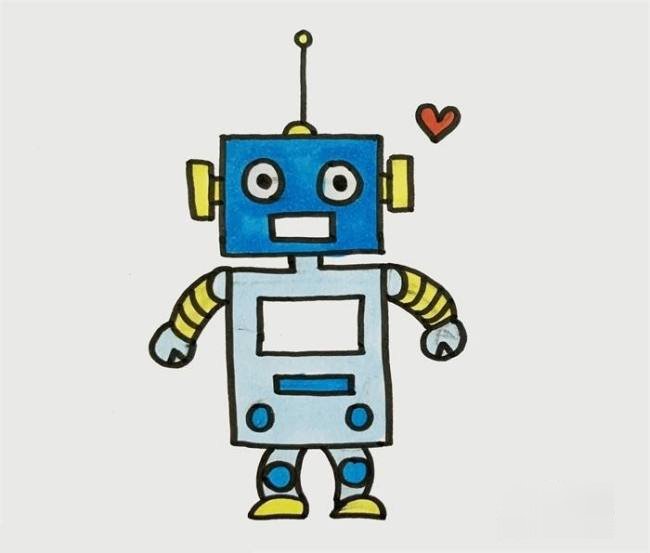 机器人该怎么画
