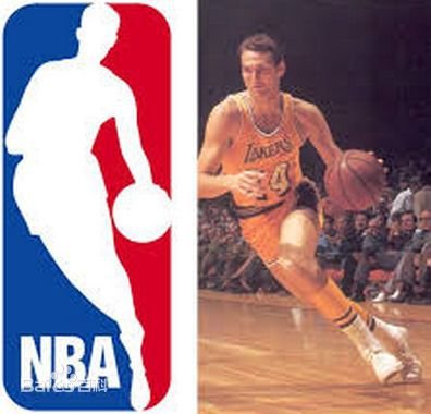 nba标志上的那个人是谁