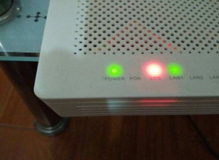 路由器上面的los代表什么意思