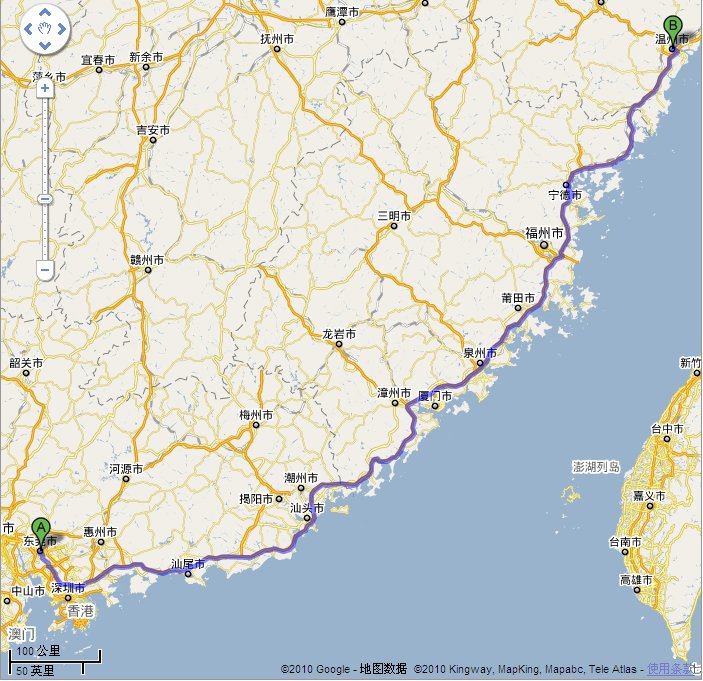 从东莞到温州有多少公里？全程高速线路怎么走？要多久？有哪个大侠可以帮忙？谢谢！