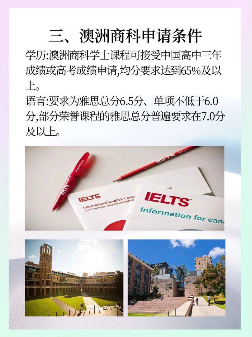 澳洲商科最好的大学排名