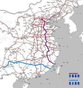 京福高铁的途经站点