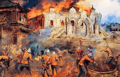 圆明园什么时候被烧的？