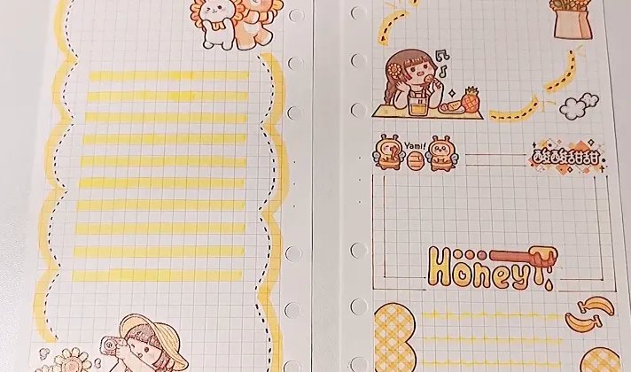 小麻薯主题手帐怎么做