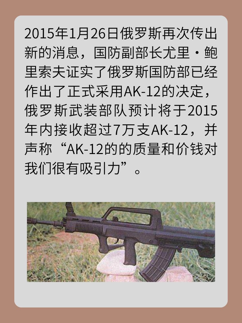 轻武器科普之AK200AK12