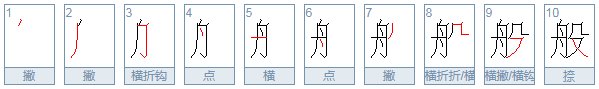 横撇怎么写？笔画是什么？