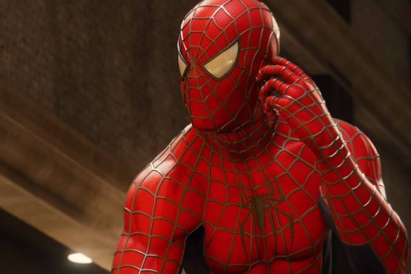 拼图蜘蛛侠怎么画