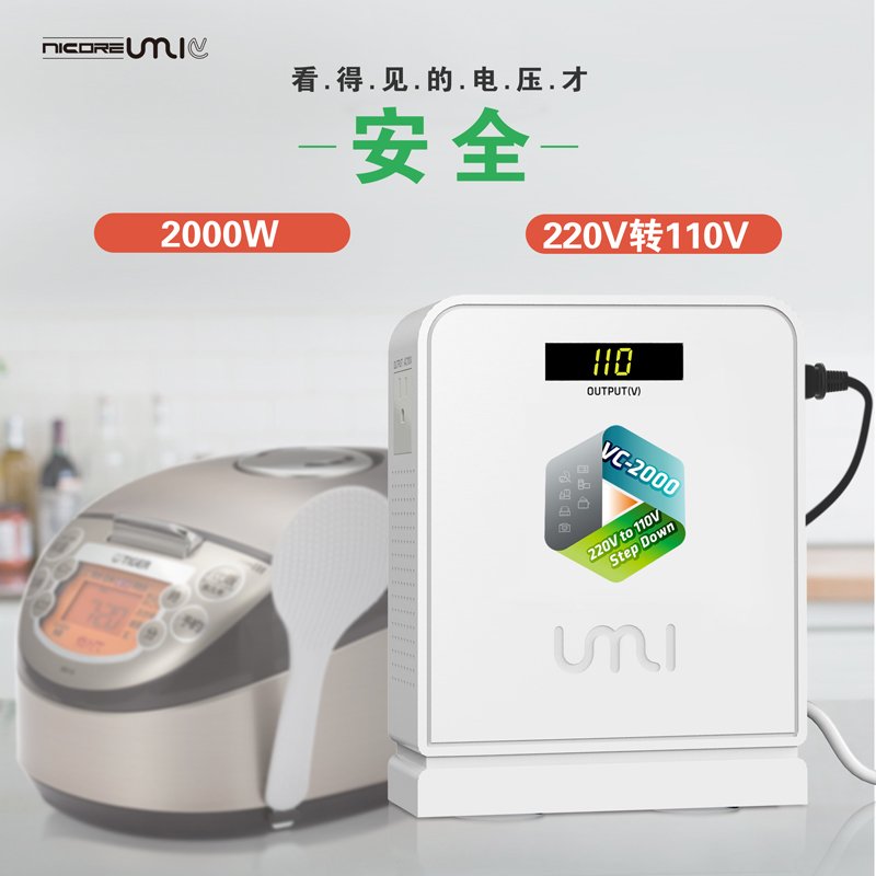 220V转110V电压转换器功率
