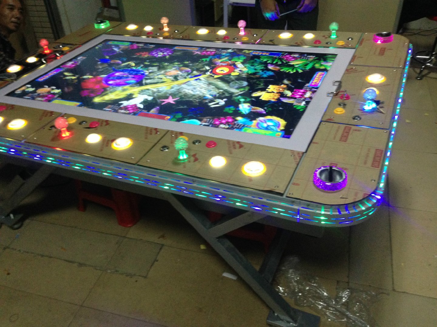 10人折叠打鱼游戏机多少钱一台