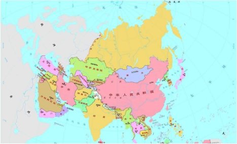 人们习惯上将亚洲分为哪六个地区