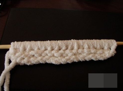 镂空围巾的织法