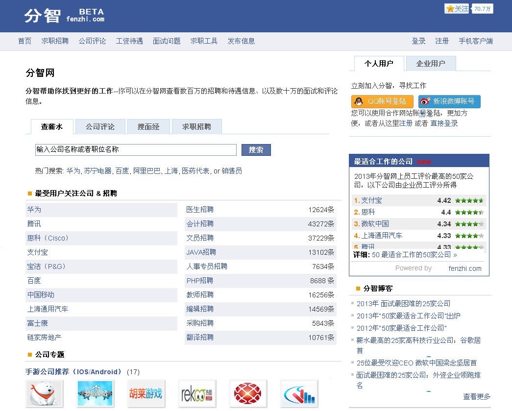 分智网的分智简介
