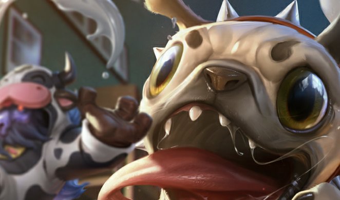 lol皮肤克格萌犬是谁的皮肤