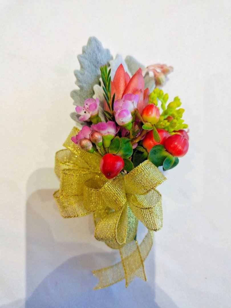 胸花的制作方法