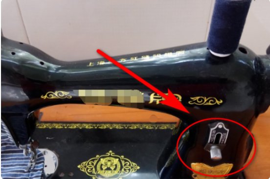 蜜蜂牌老式脚踏缝纫机怎么调节针脚大小？