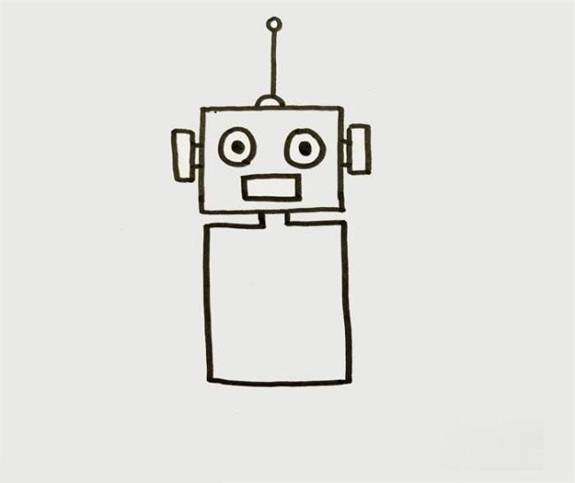 机器人该怎么画