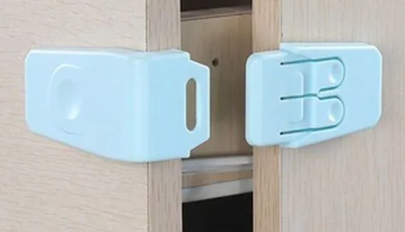 儿童抽屉锁的粘好怎么取下来